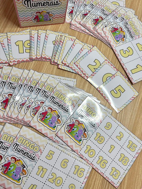 Bingo dos numerais. - Imagem 4