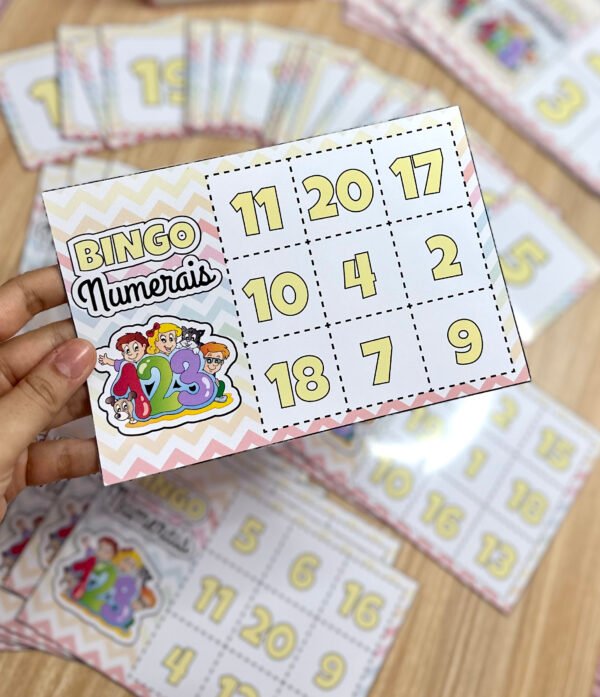 Bingo dos numerais. - Imagem 5