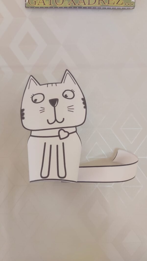 Envelope era uma vez um gato xadrez - Imagem 2