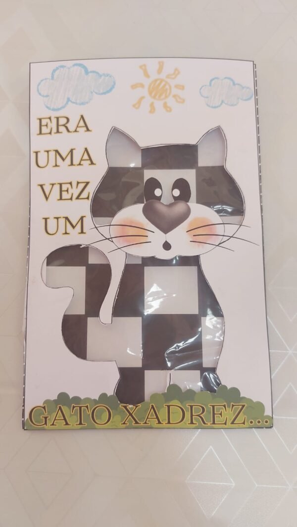 Envelope era uma vez um gato xadrez - Imagem 4