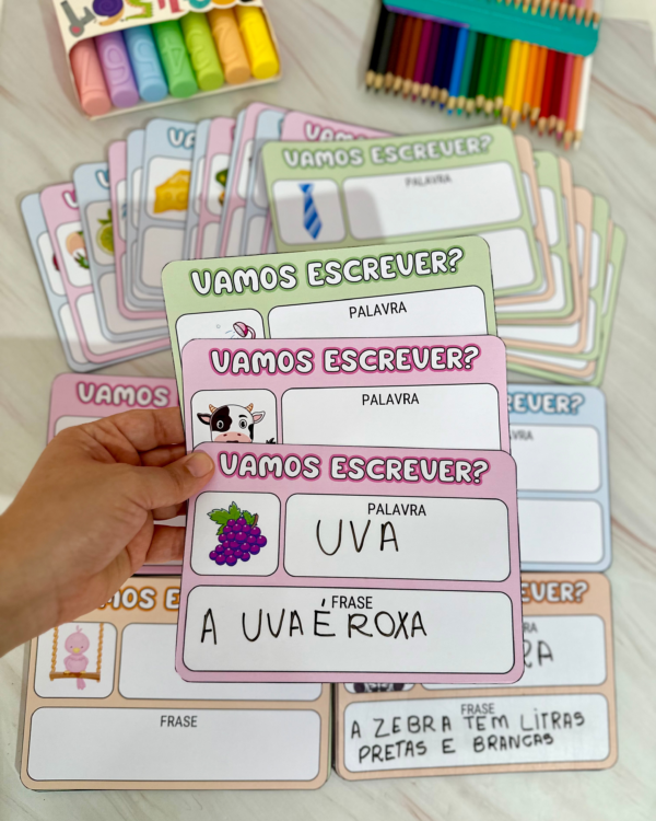 Vamos escrever?