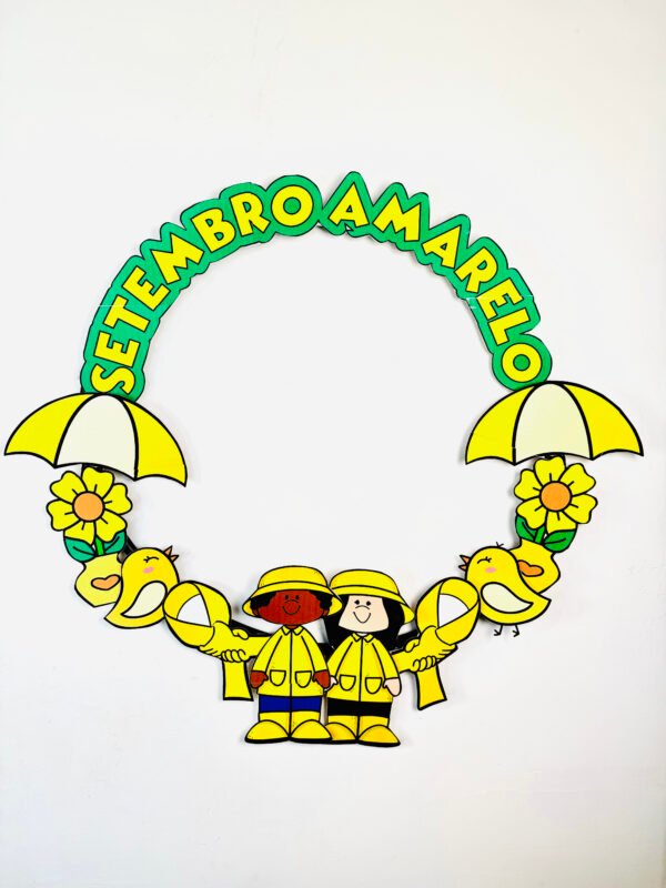 Bambolê setembro amarelo - Imagem 2