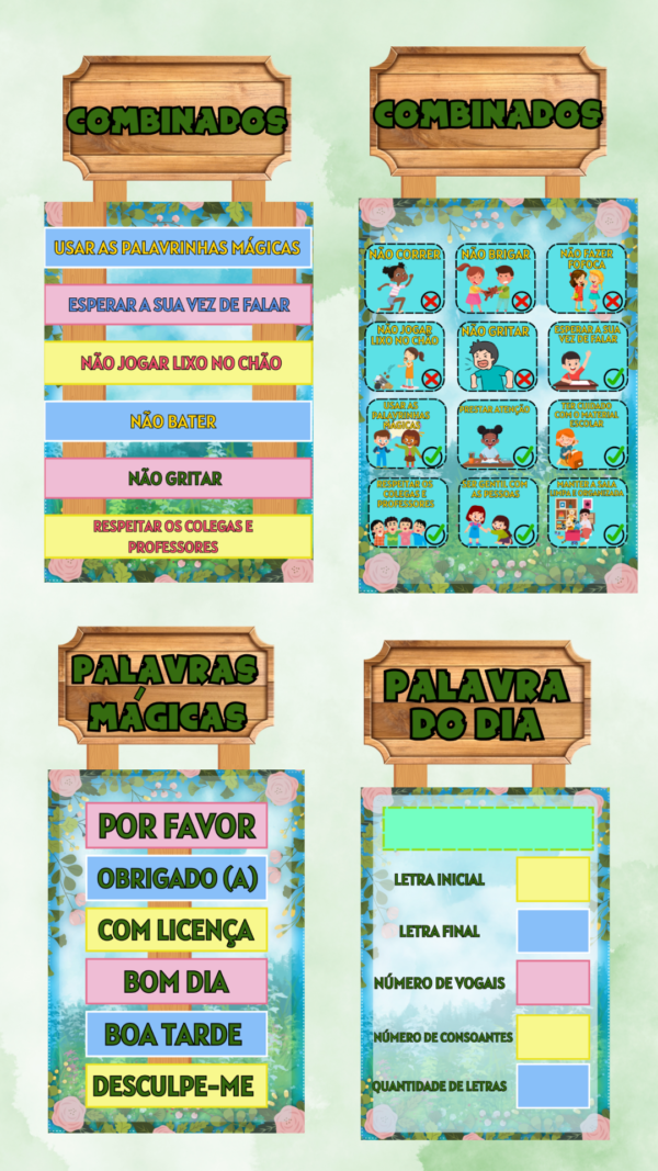 Kit sala FLORESTA ENCANTADA - Imagem 6