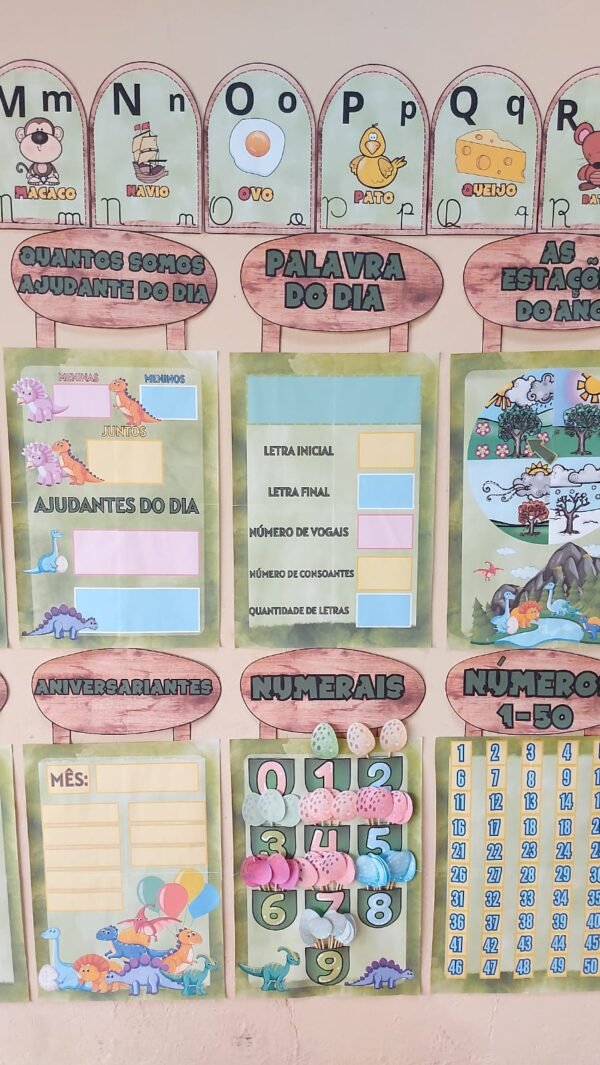 kit sala completo tema DINOSSAURO - Imagem 3