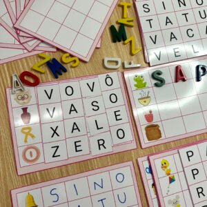 Tabuleiro das palavras letras
