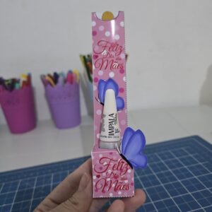 Lembrancinha dia das mães esmalte e lixa